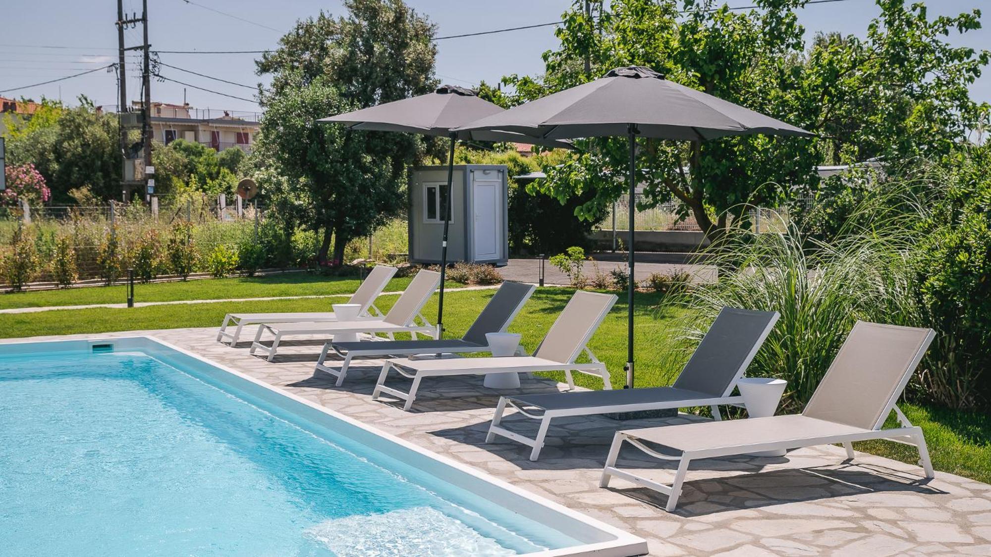 Electra Beachfront Suites, Nea Irakleia Exteriör bild